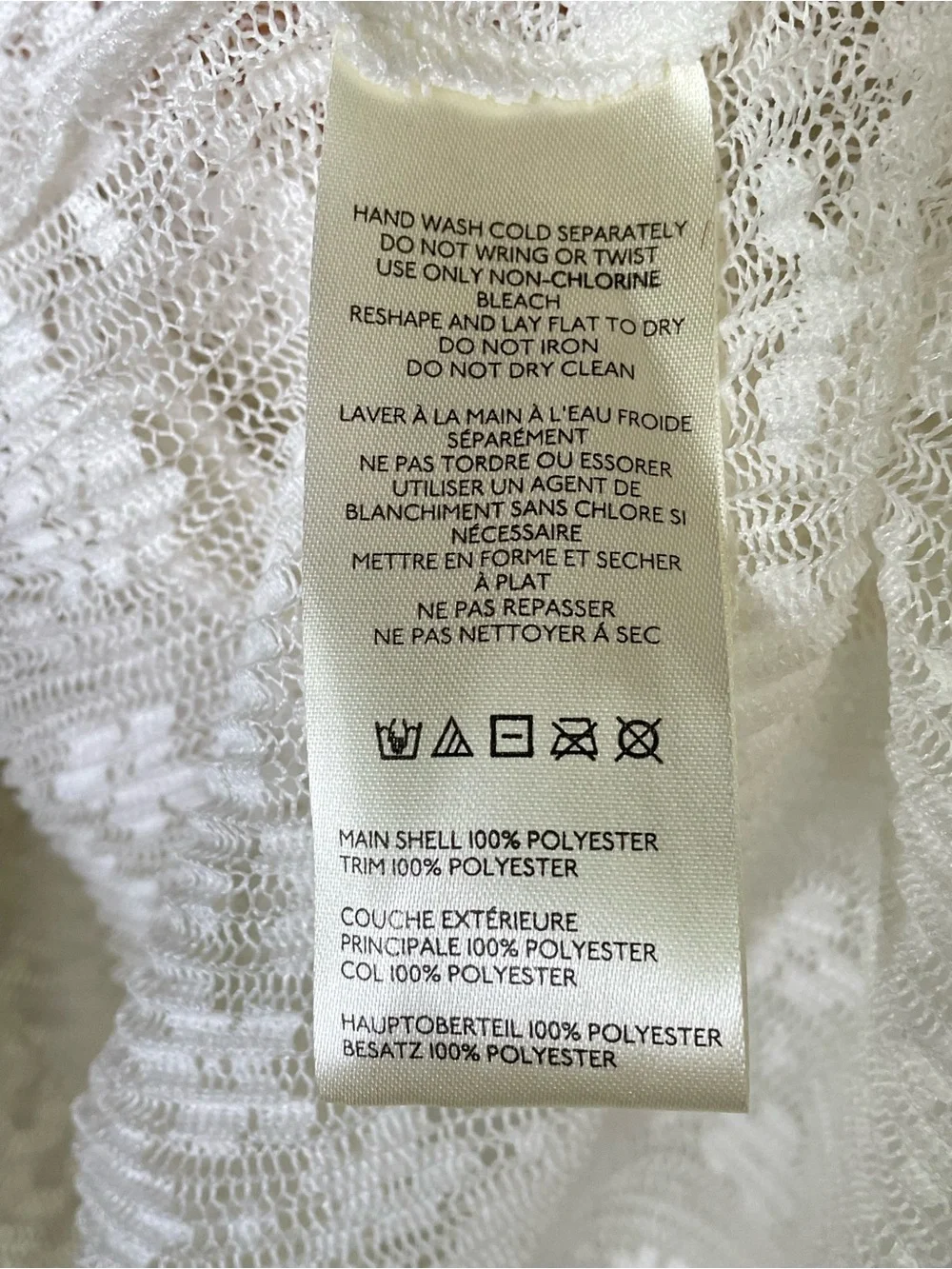 Feminine | Maeve for Anthropologie Lace Sheer Babydoll Layer Top | Collar V Neck